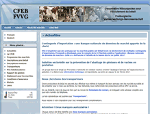 Tablet Screenshot of cfeb.ch